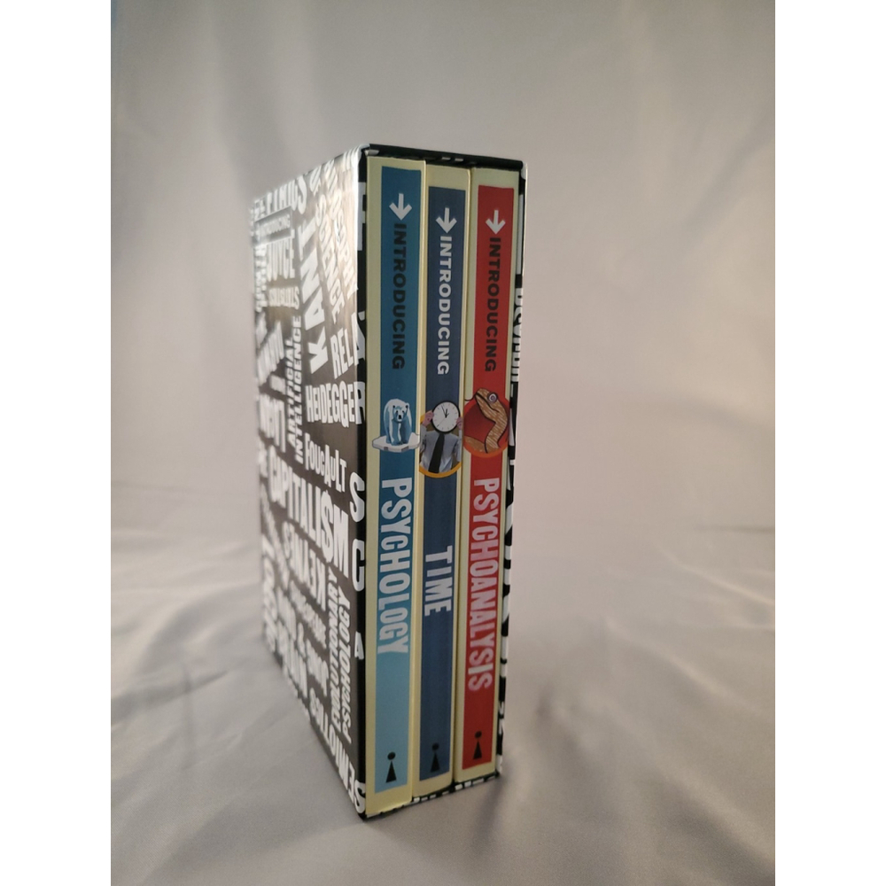 Introducing Graphic Guide Box Set -Psychology Time Psychoanalysis 3 Books